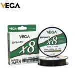 150mt Linha Vega Braid Moss Green Pesca Barrento