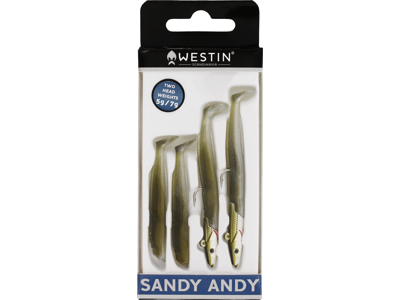 Combo Westin Sandy Andy Jig Pesca Barrento