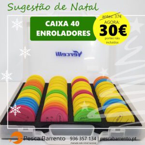 Caixas Enroladores Pesca Barrento N25