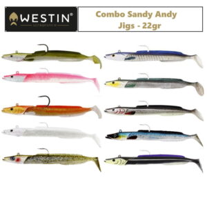 Combo Westin Sandy Andy 22gr New Pesca Barrento
