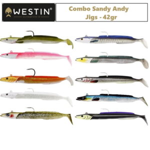 Combo Westin Sandy Andy 42gr New New Pesca Barrento