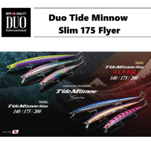 Duo Tide Minnoe Slim 175 Flyer Pesca Barrento
