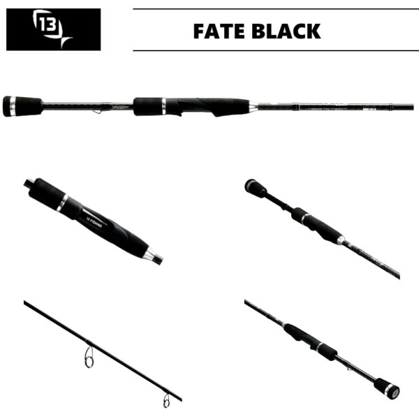 Cana 13 Fishing Fate Black (Spinning) - Pesca Barrento