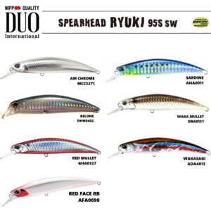 Amostra Duo Spearhead Ryuki 95s New Maio Pesca Barrento