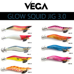 Vega Glow Squid Jigs 3.0 New Pesca Barrento