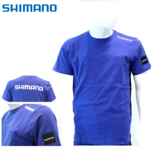 T Shirt Shimano Azul Pesca Barrento