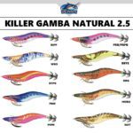 Killer Gamba Natural 2.5 Group New 2026 Pesca Barrento