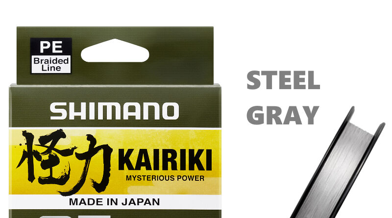 Shimano Kairiki G5 Steel Gray Pesca Barrento