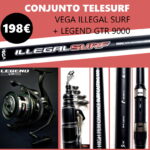 Conjunto Telesurf Illegal Surf + Legend Gtr9000