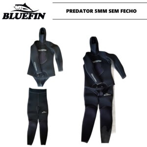 Predator 5mm Sem Fecho Pesca Barrento