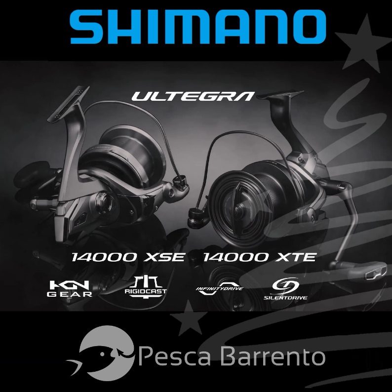 Carreto Shimano Ultegra 14000 Natal Pescabarrento