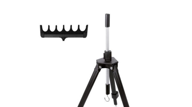 Tripe Linneaeffe Suporte Eva 6 Canas Pesca Barrento