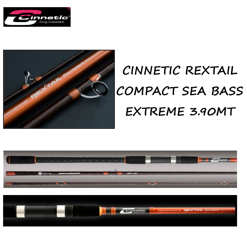 Caña Rextail Sea Bass de Cinnetic