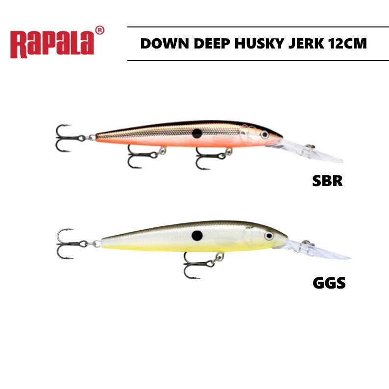 Rapala Down Deep Husky Jerk 12cm - Pesca Barrento