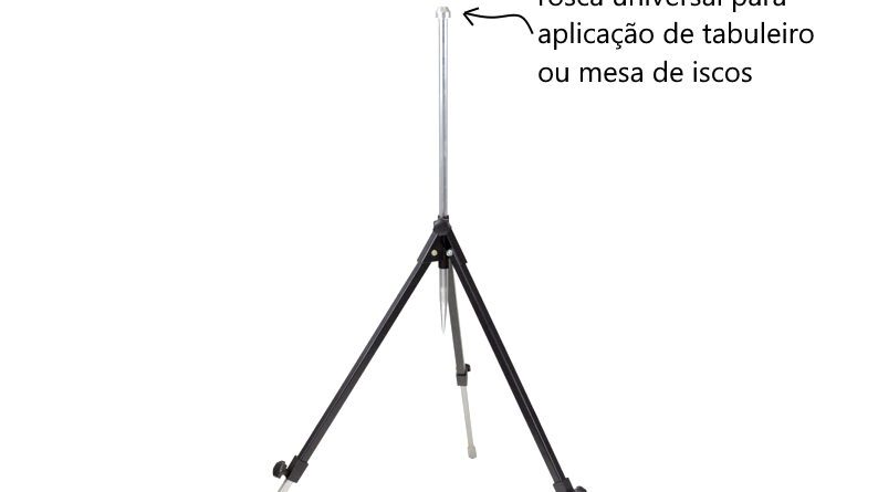 Tripé Regulável Waterqueen Pesca Barrento