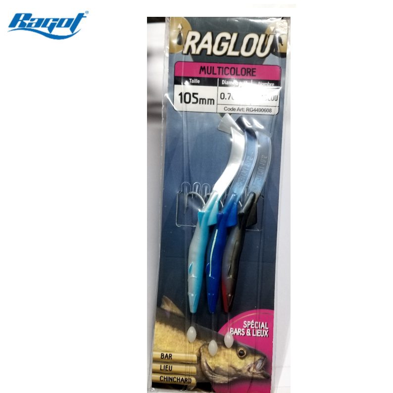 Mitraillette Ragot Raglou 85mm - Fil 0.50mm - Multicolore - Pour Pêche Sportive - Accessoire Pêcheur