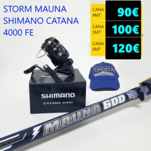 6mt Storm Mauna Shimano Catana 4000
