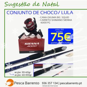 Conjunto Choco Big Squid Sienna Pesca Barrento N25