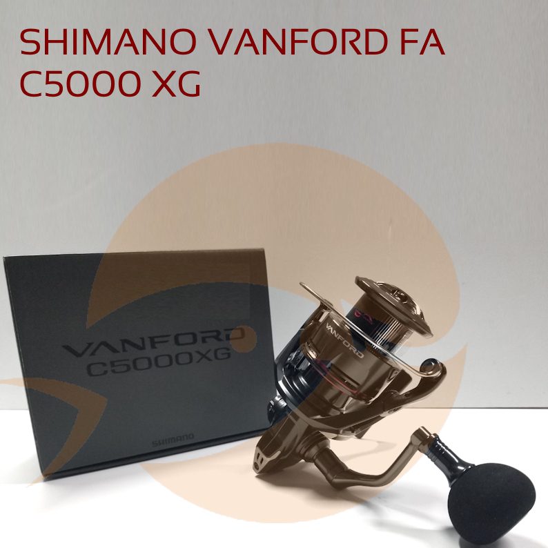 Moulinet De Pêche Shimano Vanford C5000 XG – Rapport 6.2:1 – Fabriqué Au Japon – Occasion En Excellent état – Fonctionne Parfaitement