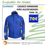 Casaco Shimano Nao Alcochoado Natal Pescabarrento