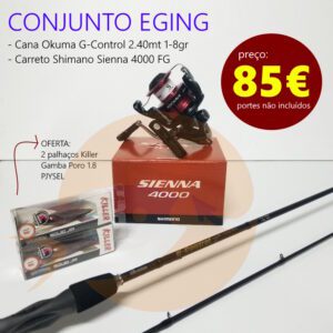 Conjunto G Control Sienna 4000 Fg Marco 2026 Pesca Barrento