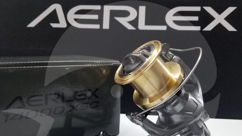 Carreto Shimano Aerlex 14000 Xsc 0 Pesca Barrento