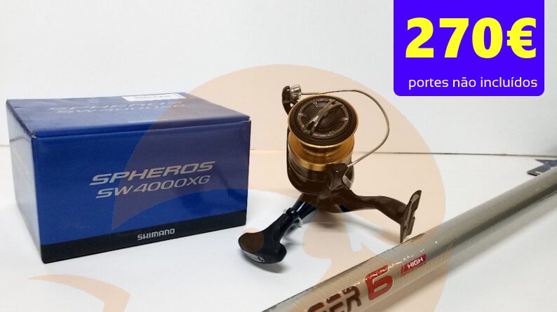 Okuma Avenger Spheros Sw 4000 Xg Pesca Barrento