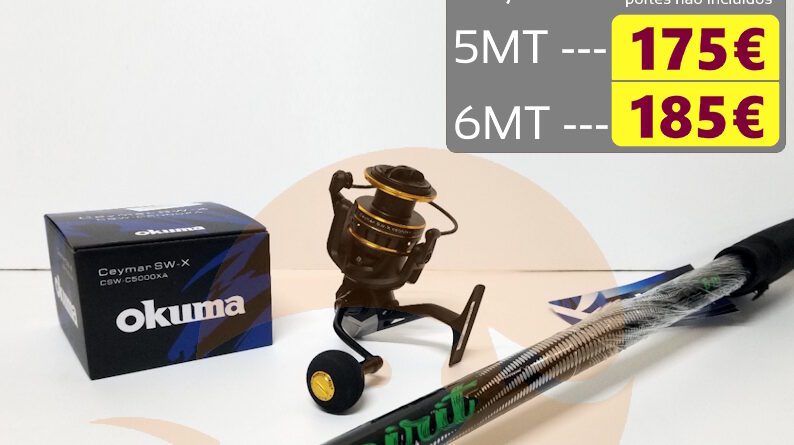 Yuki Spirit Okuma Ceymar 5000 Pesca Barrento