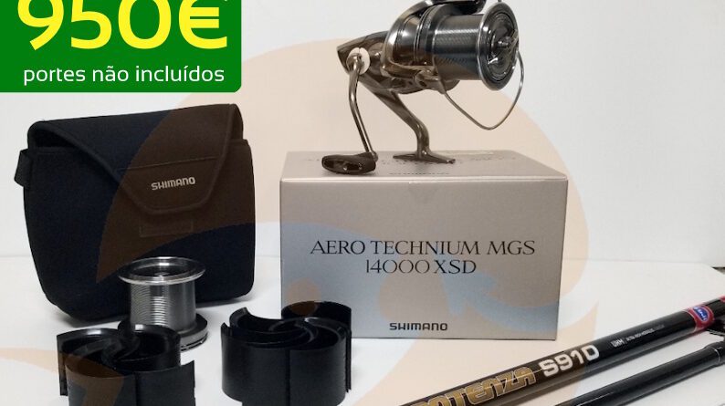 Conjunto S910 Aero Technium Pesca Barrento