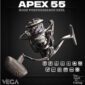 Carreto Vega Apex 55 Pesca Barrento
