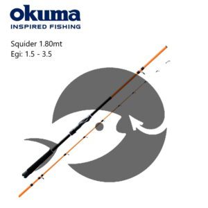 Cana Okuma Squider 1.80mt Pesca Barrento
