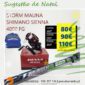 Storm Mauna Shimano Sienna 4000 Fg Pesca Barrento N2025