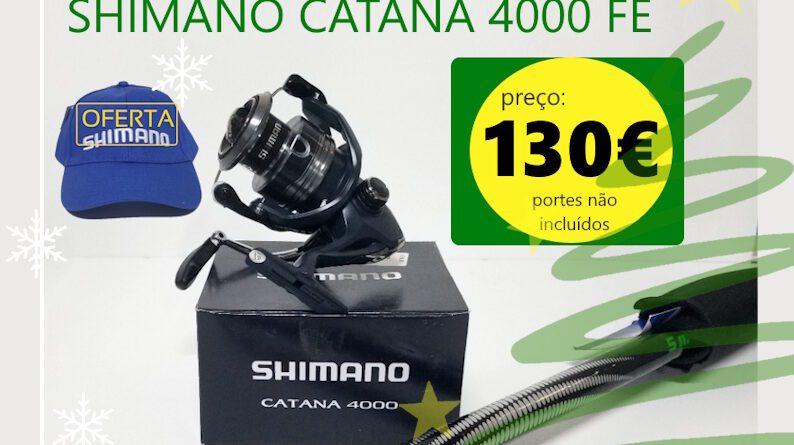 Yuki Spirit 5mt Shimano Catana 4000 Fe Pesca Barrento N2025