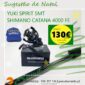 Yuki Spirit 5mt Shimano Catana 4000 Fe Pesca Barrento N2025