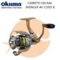 Carretos Okuma Avneger Av C5000 B Pesca Barrento