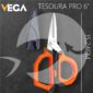 Tesoura Vega Pro 6 Pesca Barrento