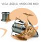 Carreto Vega Legend Hardcore 8000 Pesca Barrento