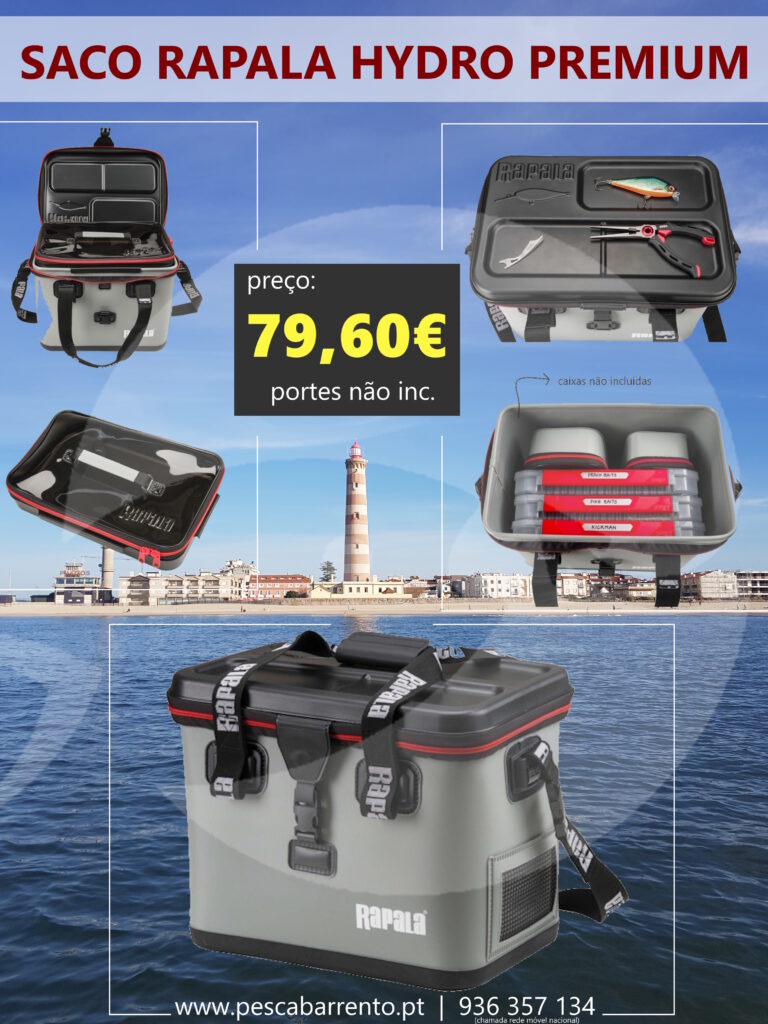 Saco Rapala Hydro Premium Pesca Barrento