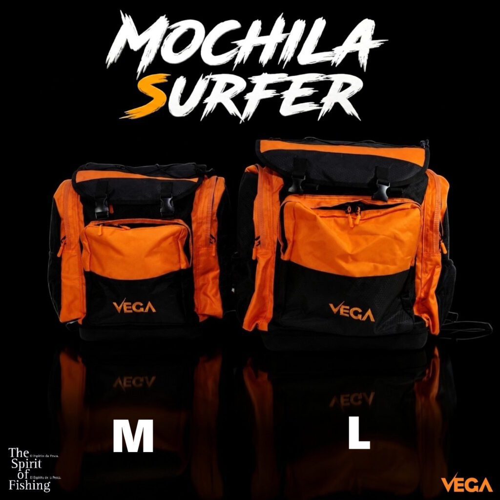 Mochila Vega Surfer Group Pesca Barrento