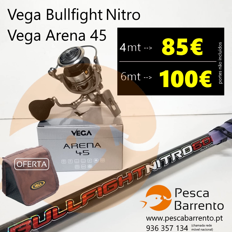 6mt Vega Bullfight Nitro + Vega Arena 45