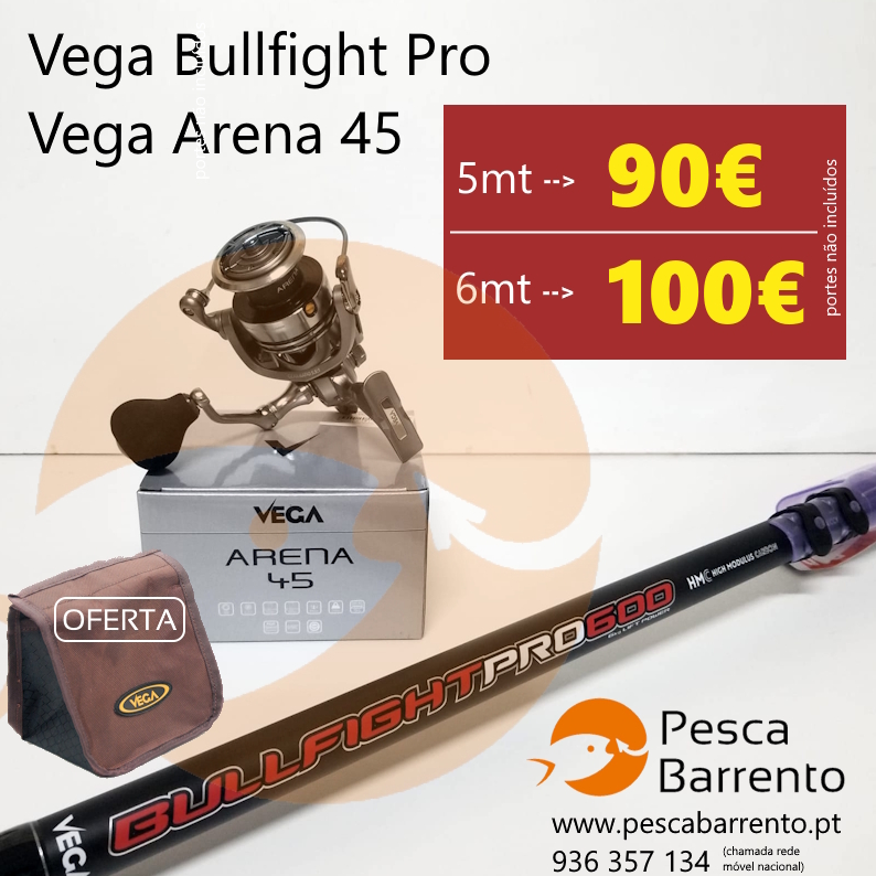 6mt Vega Bullfight Pro + Vega Arena 45