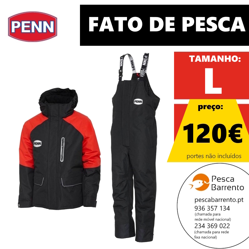 Fato De Pesca Penn Setembro 26 Promo Pesca Barrento Fato De Pesca Penn Setembro 26 Promo Pesca Barrento